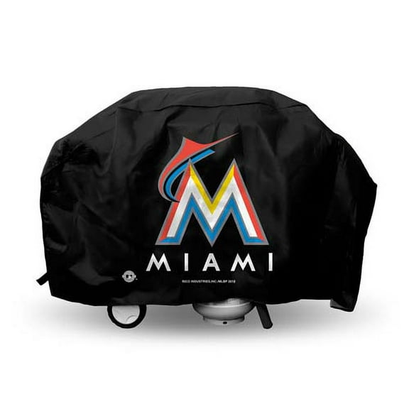 Miami Marlins Deluxe Grill Cover