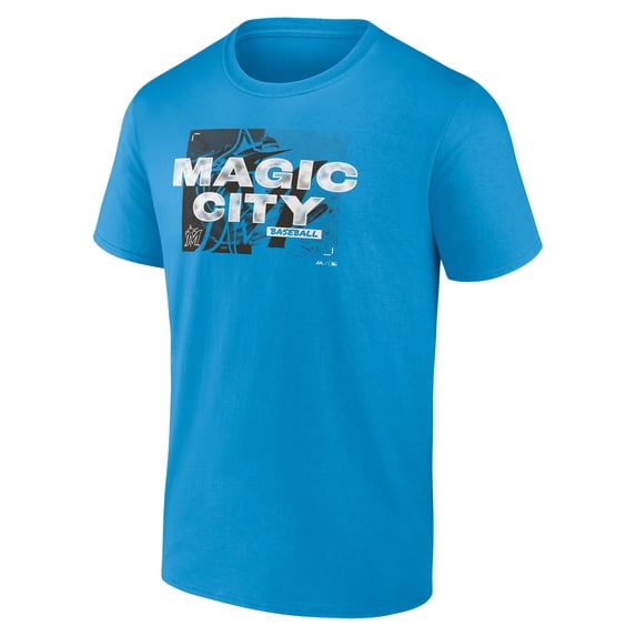 Miami Marlins MLB Classic Play Men's Crew Neck Short Sleeve T-Shirt