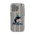thumbnail image 1 of Miami Marlins Text Backdrop Clear iPhone Case, 1 of 7