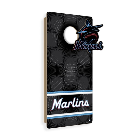 Miami Marlins Wall Hanging Cornhole Board