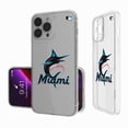 thumbnail image 1 of Miami Marlins iPhone Insignia Clear Case, 1 of 1