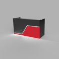thumbnail image 1 of Miami Reception Desk, Office desk, Sales Desk, Sales Counter, Reception Counter, 1 of 2