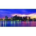 thumbnail image 1 of Miami Skyline - CANVAS OR PRINT WALL ART, 1 of 1