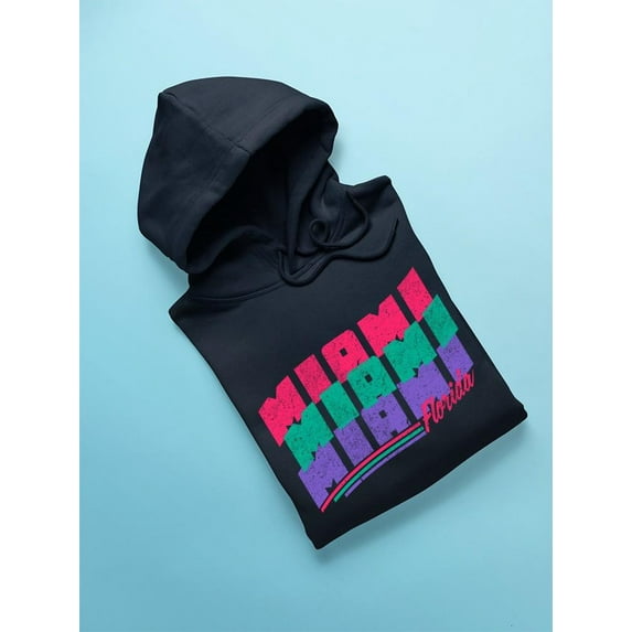 Miami Summer Vibe Hoodie Men's -SelectDesign