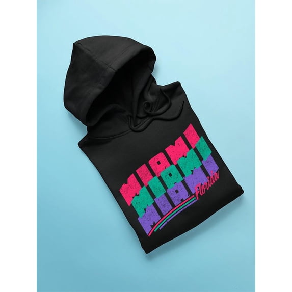 Miami Summer Vibe Hoodie Men's -SelectDesign