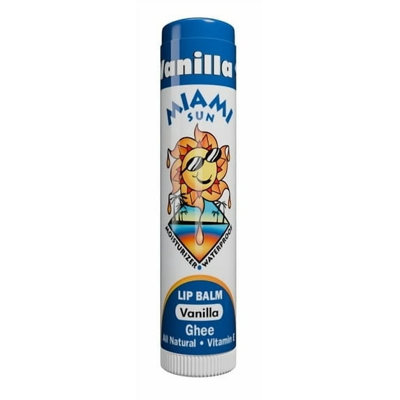 Miami Sun Anti-Aging Natural Lip Balm with Vanilla