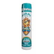 Miami Sun Natural Lip Balm – Unflavored – Moisturizing & Hydrating Lip Care with Ghee, Jojoba & Avocado Oils (1 pcs)