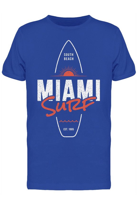 Miami Surf Design Tee Men's -Image by Shutterstock