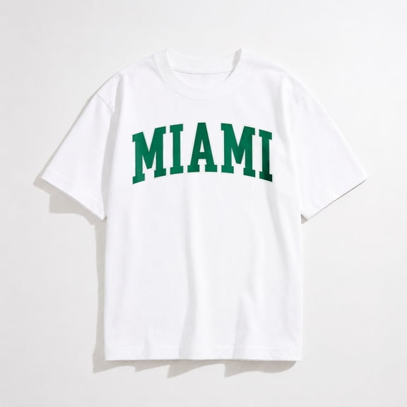Miami - Throwback Design Print - Classic T-Shirt