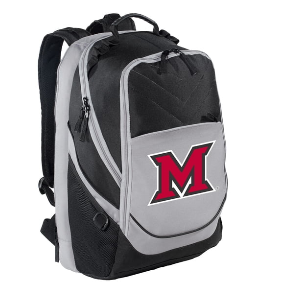 Miami University Backpack Our Best Miami RedHawks Laptop Computer Backpack Bag