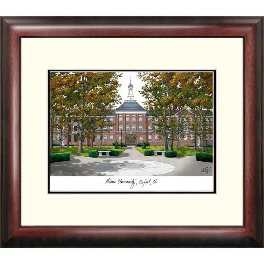 Miami University Ohio Alumnus Framed Lithograph