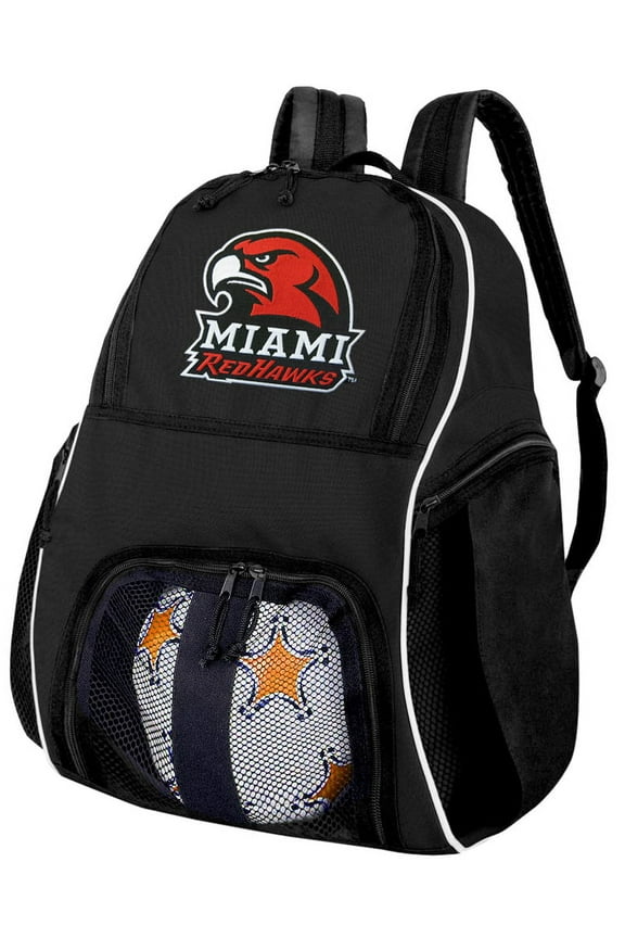 Miami University Soccer Backpack or Miami Redhawks Volleyball Bag