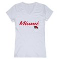 thumbnail image 1 of Miami University Womens Script T-Shirt, White - 2XL, 1 of 1