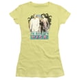 thumbnail image 1 of Miami Vice 80S Love Junior Women's T-Shirt Sheer Banana, 1 of 1