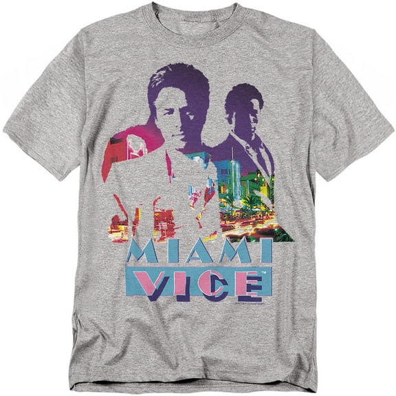 Miami Vice T-Shirt Crockett And Tubbs Unisex Graphic Tee For Men & Women