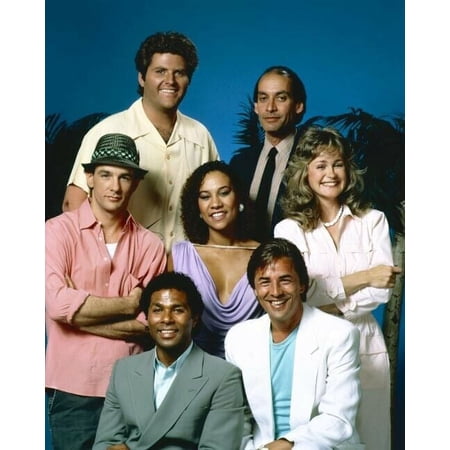 Miami Vice Johnson Thomas Olivia Brown Talbott Belinda Montgomery 24x30 Poster