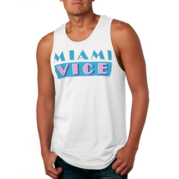 Miami Vice Logo Adult Tank Top