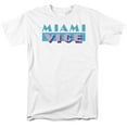 thumbnail image 1 of Miami Vice Logo Mens Short Sleeve Shirt WHITE MD, 1 of 2