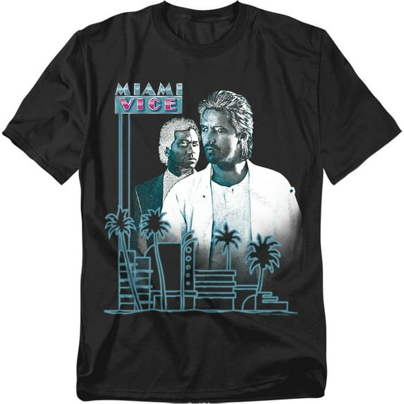 Miami Vice T-Shirt Looking Out Unisex Graphic Tee For Men & Women