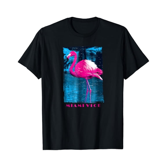 Miami Vice Original Pink Flamingo T-Shirt