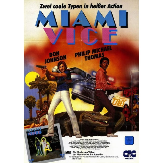 Miami Vice (TV) Movie POSTER 11" x 17" Style A
