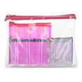 thumbnail image 1 of Miamica TSA Compliant Carry On Case Assorted Bottles - Pink, 1 of 3