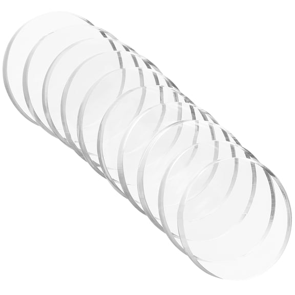 10pcs Adhesive Bumper Pad Glass Table Pad Anti Spacer Damper Pad Waher