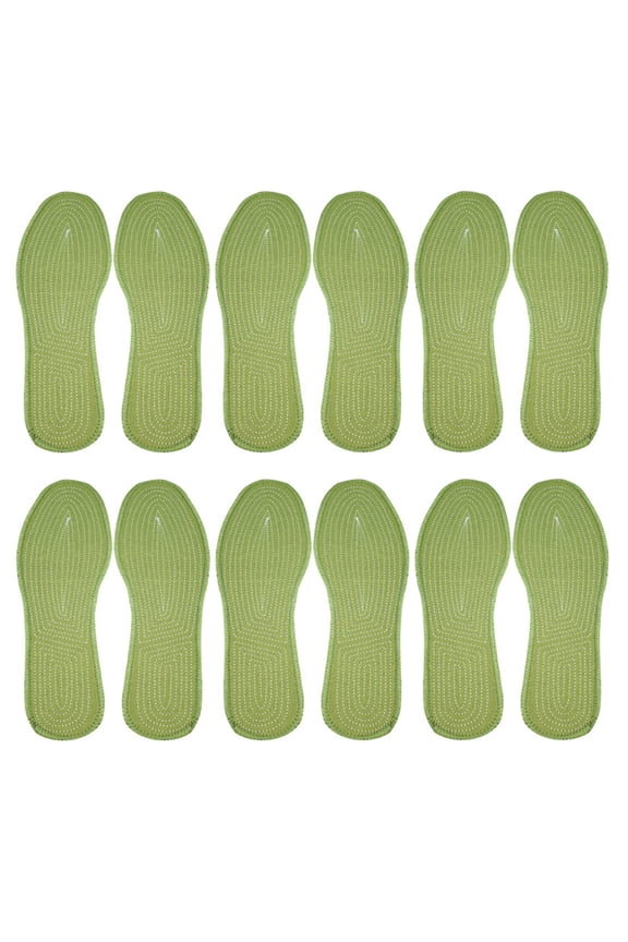 Insoles for Boots Pure Cotton Cloth 20 Pairs 10.22x3.54x0.20in
