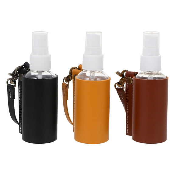 3pcs Travel Size Mist Spray Bottle with Keychain Cover 60ml