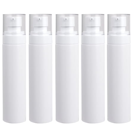 5Pcs Empty Foaming Pump Bottles 100ML White