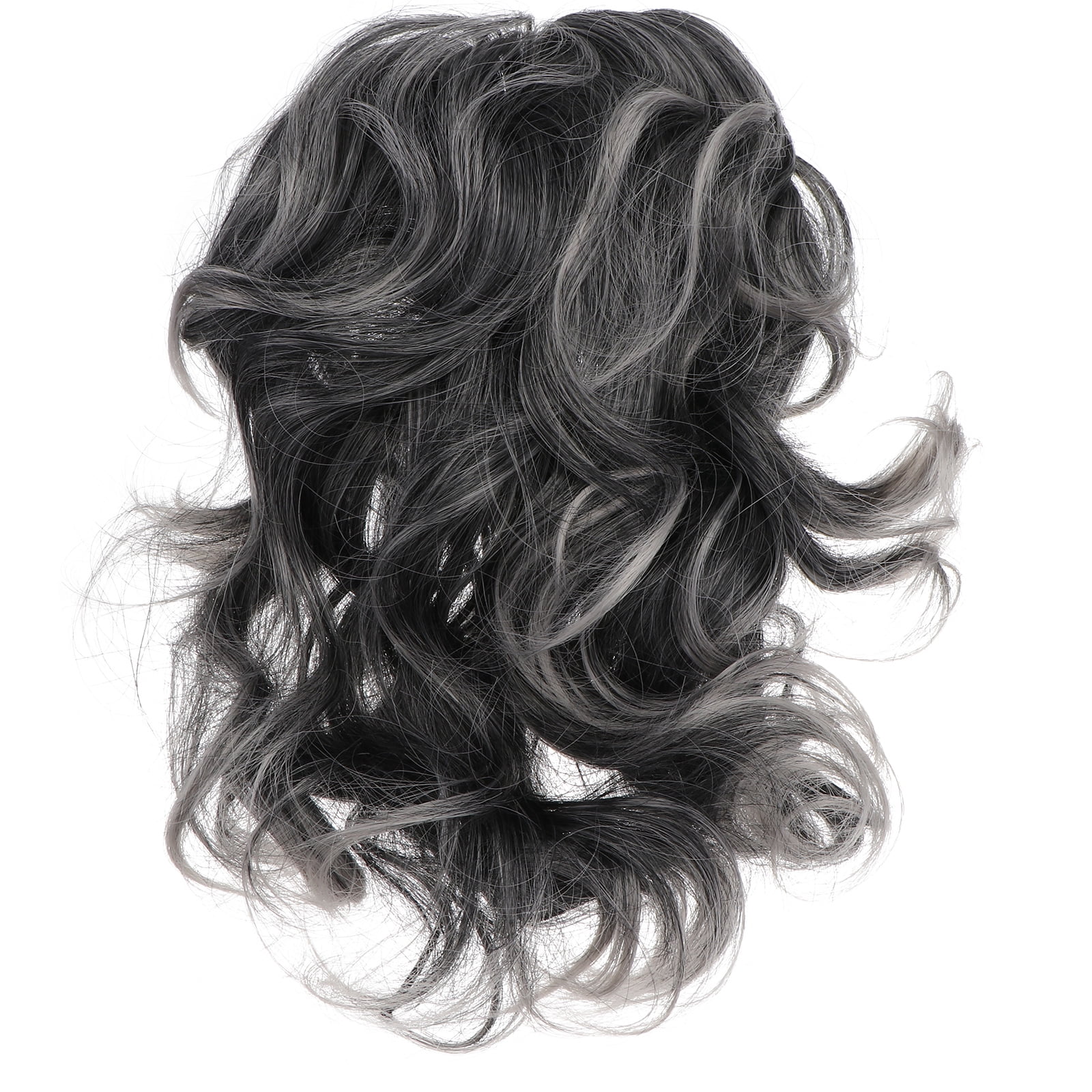 Mian Curly Synthetic Hair Wig Jaws Clamp Claw Hairpiece for Women