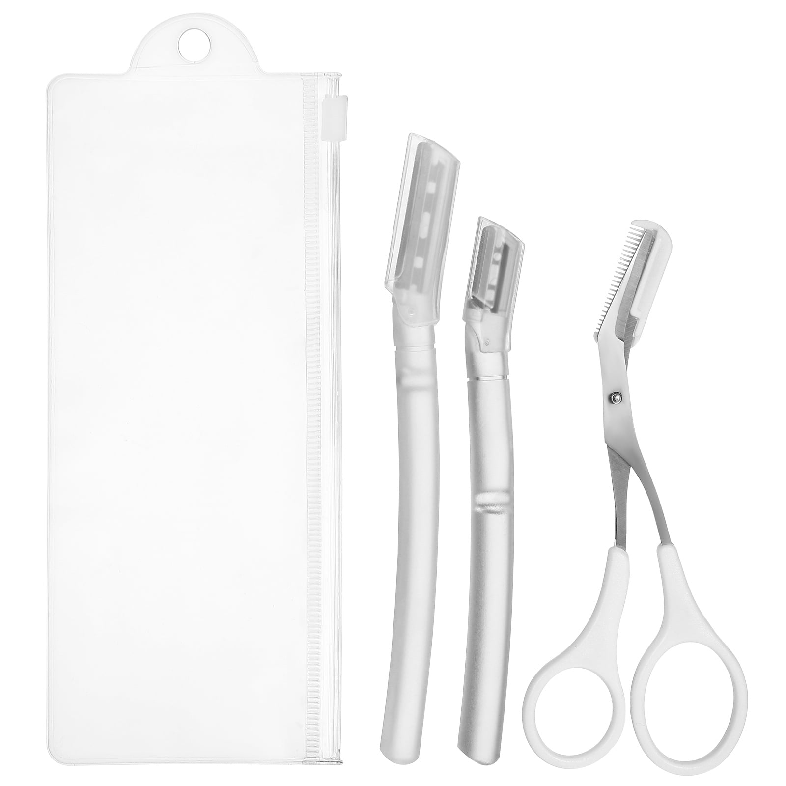 Miangastore 1 Set Eye Brow Shaping Kit Eye Brow Trimmer Eyebrow Scissor