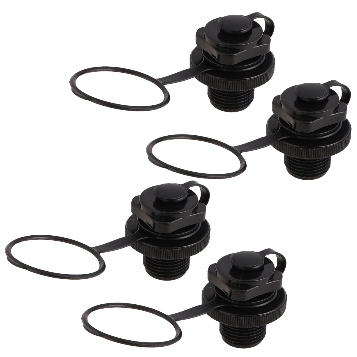 Miangastore 4PCS Boston Nozzle Kayak Valve for Inflatable Kayaks and