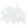 Miangastore Rubber Bumper Pads for Glass Table Top 100pcs Clear