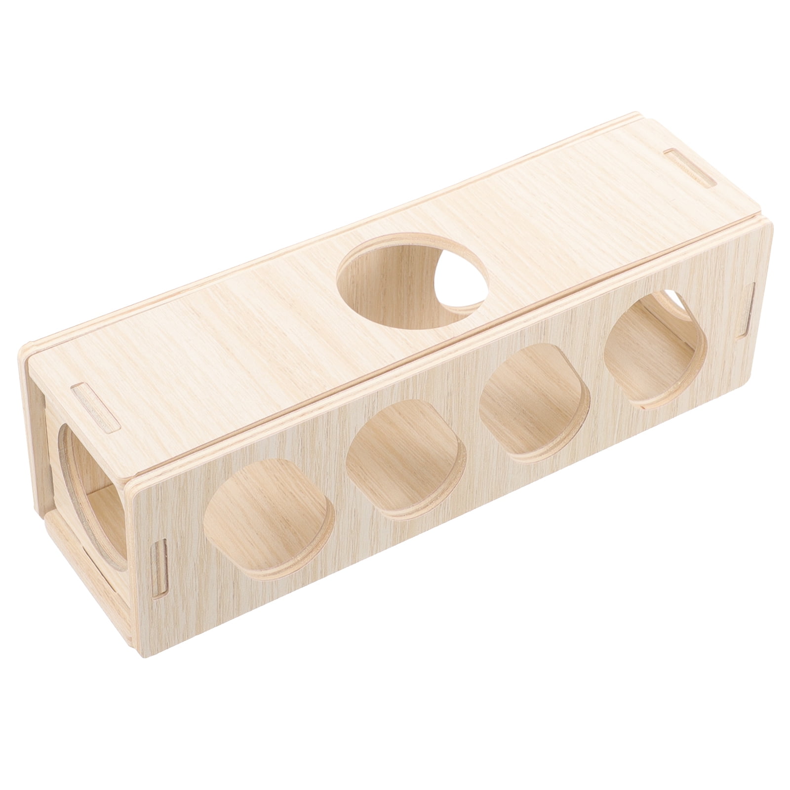 Miangastore Wooden Hamster House & Tunnel System for Small Animals
