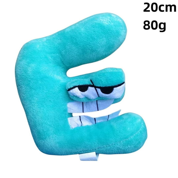 Miaobe/Alphabet Lore Plushs Alphabet Lore Plushies Alphabet Lore Stuffed Figure Dolls Funny Plush for Fans GiftE