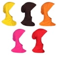 thumbnail image 1 of Miaocao 5 Pack Womens Muslim Mini Hijab Caps Solid Color Modal Islamic Neck Cover Under Scarf Head Wear Cap, 1 of 7