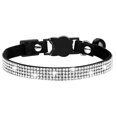 thumbnail image 1 of Miaocao Breakaway Cat Collar with Rhinestone and Bell, Velvet Adjustable for Small Cats, 1 of 4