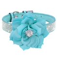 thumbnail image 1 of Miaocao Cute Dog Collar with Bling Rhinestone, Fancy Crystal Diamond Glitter Pretty Jewel Soft Cat Collars for Small Medium Large Breed Dogs Girl Female Pet Puppy Kitten Terrier, 1 of 4