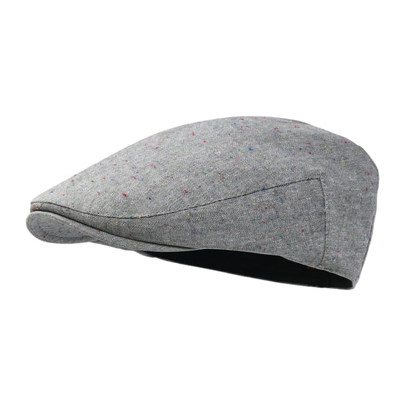 Miaocao Men's Cotton Ivy Gatsby Newsboy Hat Summer Driving Scally Cap Thin