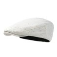 thumbnail image 1 of Miaocao Men's Cotton Ivy Gatsby Newsboy Hat Summer Driving Scally Cap Thin, 1 of 7