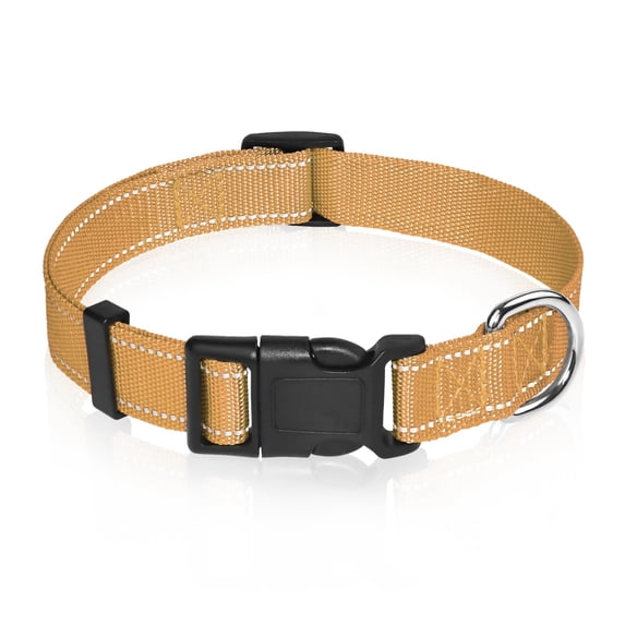 Miaocao Reflective Dog Collar for Medium Large Small XS XL Extra Small Dogs, Nylon Adjustable Puppy Collar