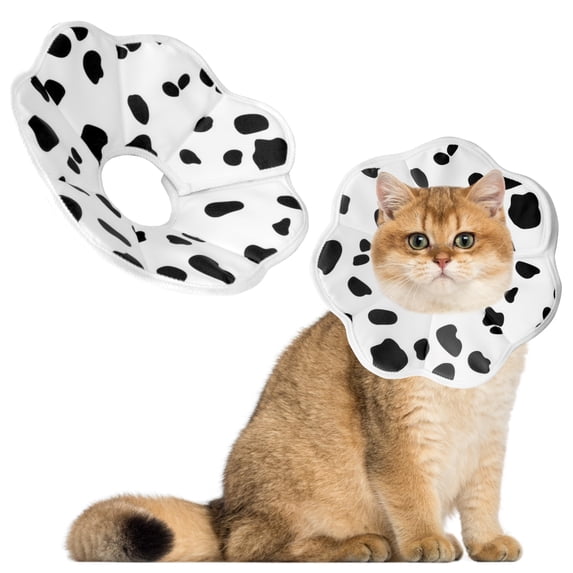 Miaocao Soft Adjustable Cat Cone Collar, Comfortable Cat Recovery Collar