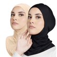 thumbnail image 1 of Miaocao Women Slouchy Beanies Cap Soft Hijab Cap Under Scarf for Women Muslim Jersey Hijab Undercaps(1PC/2PC), 1 of 6
