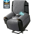 thumbnail image 1 of Miaochuan Recliner Chair Covers,100% Waterproof Power Lift Recliner Cover for Recliner Chair Power Lift Recliner Slipcover with Pocket&Non-Slip Furniture Protector (Gray), 1 of 6