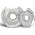 thumbnail image 1 of Miaochuan Round Electric Stove Burner Covers - Thicker Aluminum Foil Burner Liners - Disposable Stove Top Protector, 50 Pack (25 * 6 Inch and 25 * 8 Inch), 1 of 7