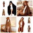 thumbnail image 1 of Miaoju Blanky Wearable Blankets for Women & Men, Graduation Day Gift for Her, Cozy Gifts for Women, Wife Birthday Gifts Ideas, 1 of 6