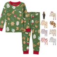 thumbnail image 1 of Miaoju Cotton Halloween Pajamas for Size 8 Graphic Print Long Sleeve Loungewear Clothes Set Comfy 2-Piece Loungewear 2 Piece Pjs for, 1 of 3