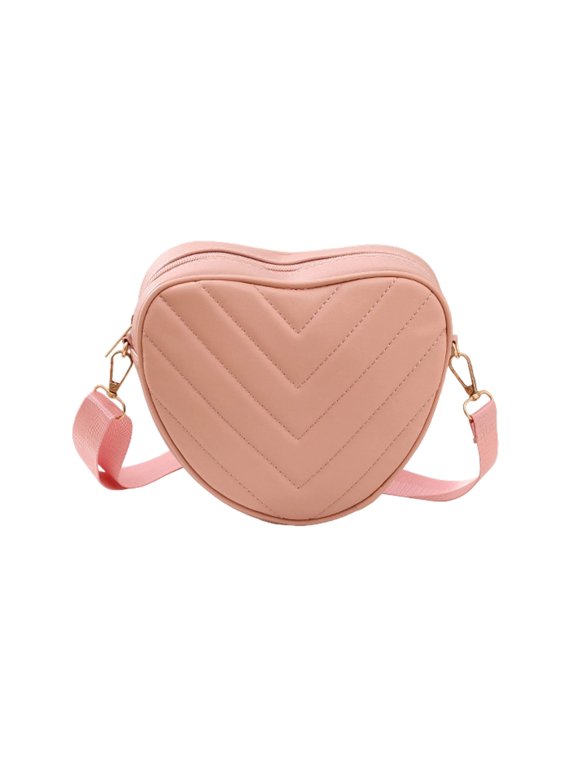 Crossbody Bag Casual Messenger for : Festival Crossbody with Mobile Phone Pocket and Heart Shaped Design for Parties and Social Gatherings Stylish and Practical