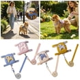 thumbnail image 1 of Miaoju Dog Backpack Harness With Leash, Cute Soft Pet Carrier Bag With Adjustable Strap And Storage Pocket For Walking Outdoor, 1 of 6